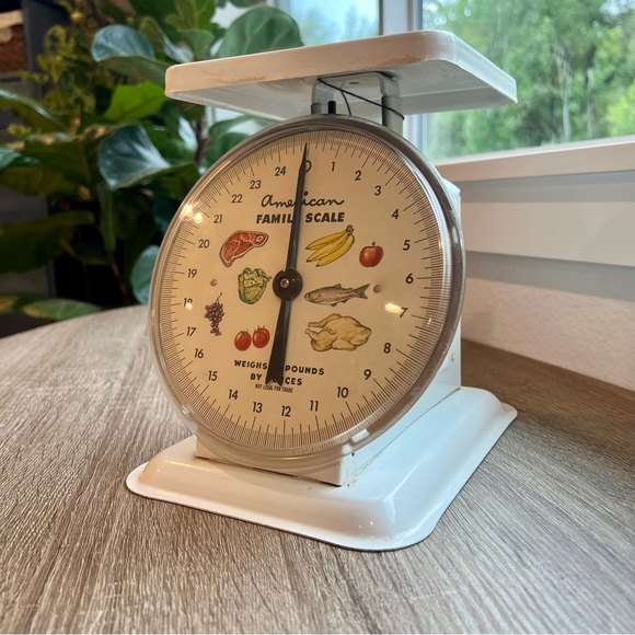 Vintage American Family food scale with tag - Picture 1 of 11
